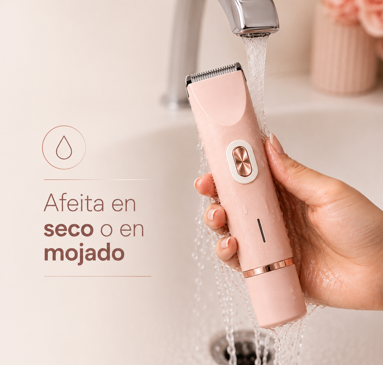Depiladora Eléctrica 2 en 1 Vynelle
